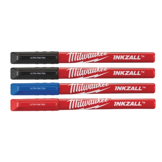 INKZALL Fineliner 2x schwarz, rot, blauVPE1, Verkaufseinheit  12 Basiseinheiten