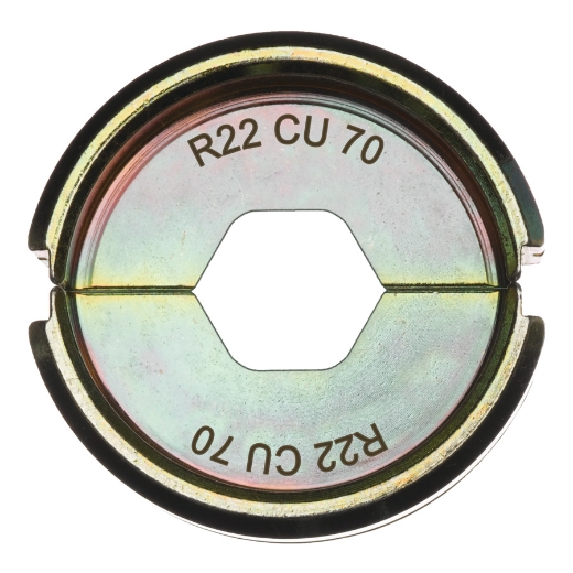Presseinsatz für hydraulisches Akku-Presswerkzeug R22 Cu 70 für Standard RohrkabelschuhVPE1