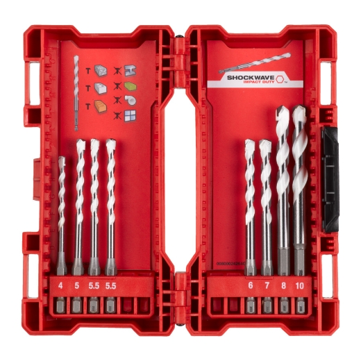 SHOCKWAVE Multimaterial Bohrer 14 Hex Kassette 8- 455,55,567810 mmVPE1