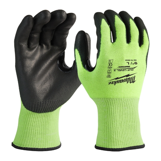 Hi-Vis Schnittschutzhandschuhe Klasse 3C Größe 9 L 144er PackVPE144